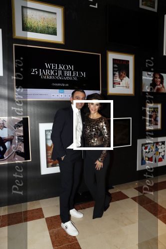 Amsterdam 24 januari 2019
25 jaar Talkies in het Okura Hotel. Kristina Bozilovic met haar man Tamar