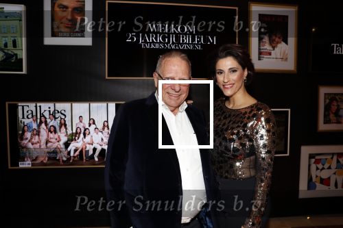 Amsterdam 24 januari 2019
25 jaar Talkies in het Okura Hotel. Kristina Bozilovic met Wim Zegwaard