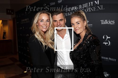 Amsterdam 24 januari 2019
25 jaar Talkies in het Okura Hotel. Leontine Mourits met man en zus