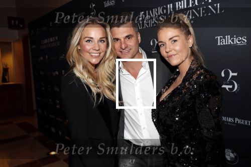 Amsterdam 24 januari 2019
25 jaar Talkies in het Okura Hotel. Leontine Mourits met man en zus