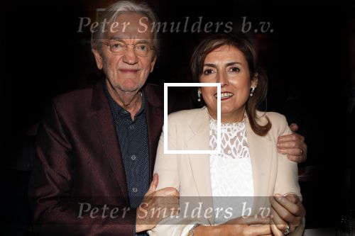 Hilversum 31 januari 2019
Uitreiking van de gouden radioring in theater Gooiland. Lex harding met vrouw