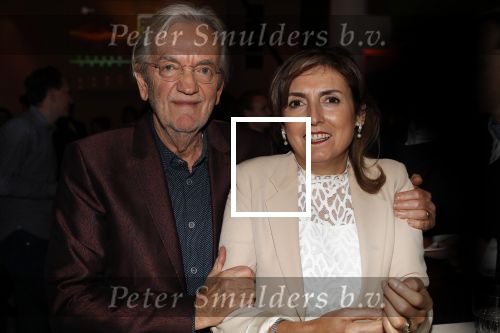 Hilversum 31 januari 2019
Uitreiking van de gouden radioring in theater Gooiland. Lex harding met vrouw