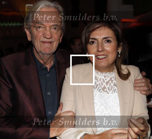 Hilversum 31 januari 2019
Uitreiking van de gouden radioring in theater Gooiland. Lex harding met vrouw
