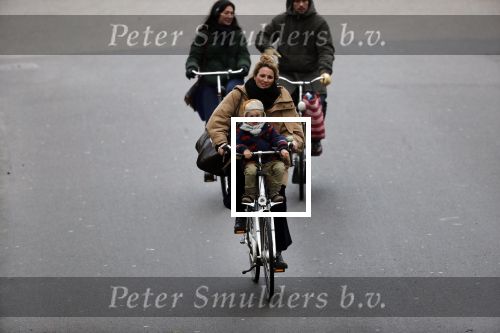 Amsterdam 30 januari 2019
Lieke v Lexmond met zoontje op de fiets in het vondelpark.