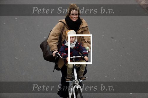 Amsterdam 30 januari 2019
Lieke v Lexmond met zoontje op de fiets in het vondelpark.
