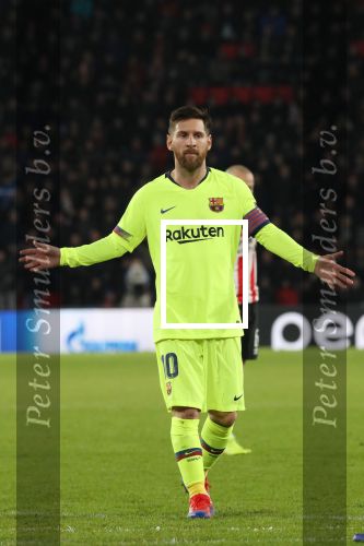 Eindhoven, 28 November 2018
Champions Leaguewedstrijd PSV-FC Barcelona, eindstand 1-2
Lionel Messi