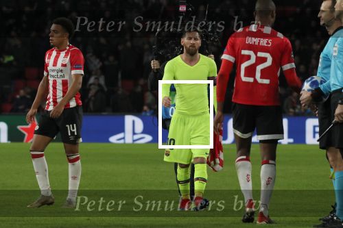 Eindhoven, 28 November 2018
Champions Leaguewedstrijd PSV-FC Barcelona, eindstand 1-2
Lionel Messi en Donyell Malen