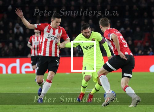 Eindhoven, 28 November 2018
Champions Leaguewedstrijd PSV-FC Barcelona, eindstand 1-2
Lionel Messi en Nick Viergever