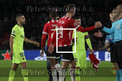 Eindhoven, 28 November 2018
Champions Leaguewedstrijd PSV-FC Barcelona, eindstand 1-2