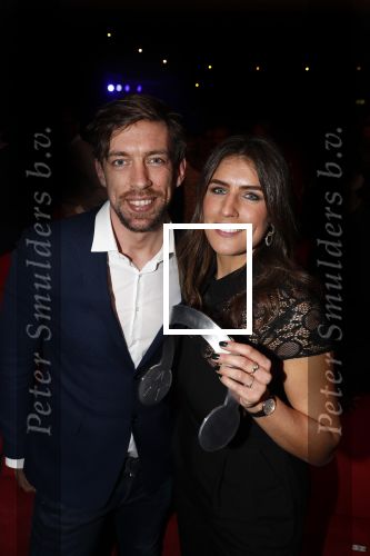 Hilversum 31 januari 2019
Uitreiking van de gouden radioring in theater Gooiland. Marieke Elsinga kwam met collega Mattie Valk