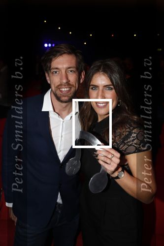 Hilversum 31 januari 2019
Uitreiking van de gouden radioring in theater Gooiland. Marieke Elsinga kwam met collega Mattie Valk