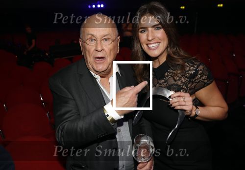 Hilversum 31 januari 2019
Uitreiking van de gouden radioring in theater Gooiland. Marieke Elsinga kwam met collega Mattie Valk