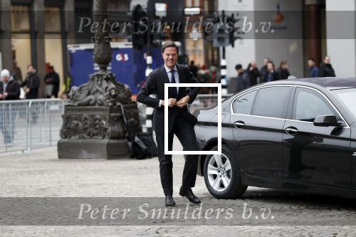 Amsterdam 15 januari 2019
Niieuwjaarsreceptie Koning Willem Alexander en koningin Maxima in paleis op de dam. Mark Rutte