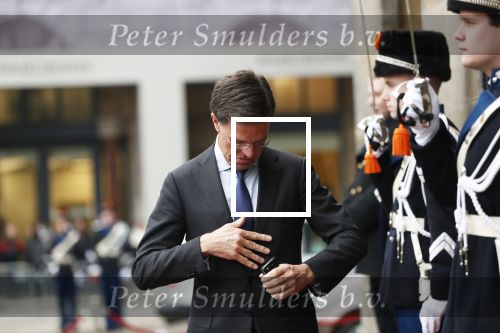 Amsterdam 15 januari 2019
Niieuwjaarsreceptie Koning Willem Alexander en koningin Maxima in paleis op de dam. Mark Rutte