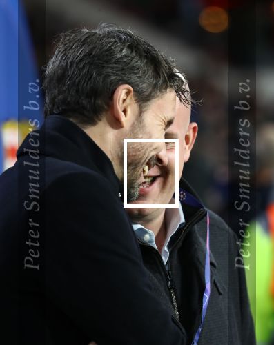 Eindhoven, 28 November 2018
Champions Leaguewedstrijd PSV-FC Barcelona, eindstand 1-2
Mark v Bommel en Michael v Gerwen