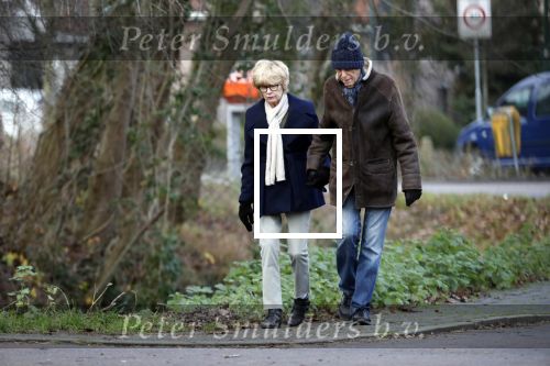 Maarssen 6 januari 2019
Martine Bijl en Berend Boudewijn gaan wandelen in een parkje in Maarssen.