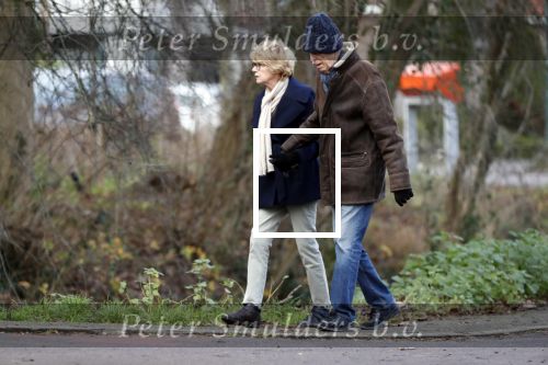 Maarssen 6 januari 2019
Martine Bijl en Berend Boudewijn gaan wandelen in een parkje in Maarssen.
