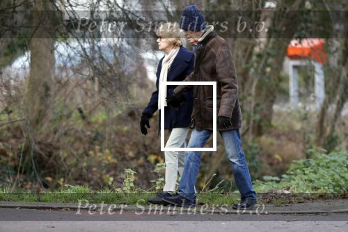 Maarssen 6 januari 2019
Martine Bijl en Berend Boudewijn gaan wandelen in een parkje in Maarssen.