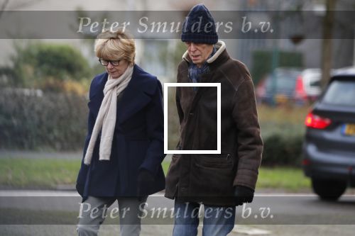 Maarssen 6 januari 2019
Martine Bijl en Berend Boudewijn gaan wandelen in een parkje in Maarssen.
