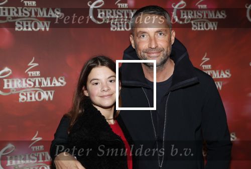Amsterdam 23 december 2018
Premiere RTL kerstshow in het ziggo dome. Matthias Scholten met zijn dochter