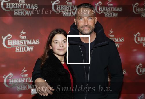 Amsterdam 23 december 2018
Premiere RTL kerstshow in het ziggo dome. Matthias Scholten met zijn dochter