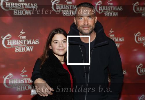 Amsterdam 23 december 2018
Premiere RTL kerstshow in het ziggo dome. Matthias Scholten met zijn dochter