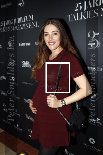 Amsterdam 24 januari 2019
25 jaar Talkies in het Okura Hotel. Nadia palesa zwanger
