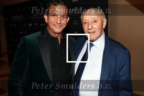 Amsterdam 24 januari 2019
25 jaar Talkies in het Okura Hotel. najib Amhali en Koster (Breitling)
