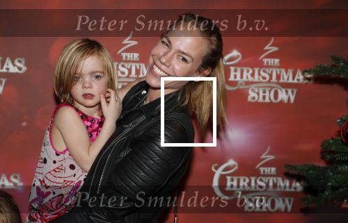 Amsterdam 23 december 2018
Premiere RTL kerstshow in het ziggo dome. Nicolette Kluijver met haar kinderen