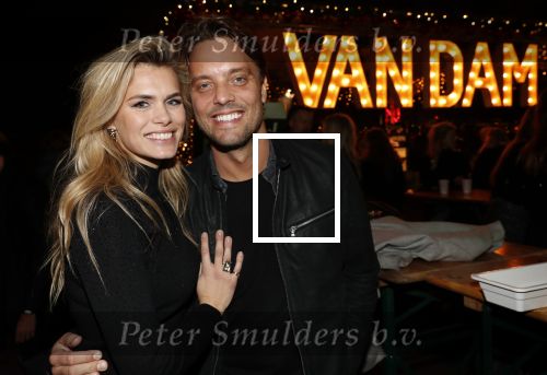 Amsterdam 22 december 2018
Opening van winter Rai in de Rai.
Nicolette v Dam met man Bas Smit