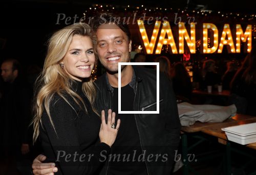 Amsterdam 22 december 2018
Opening van winter Rai in de Rai.
Nicolette v Dam met man Bas Smit