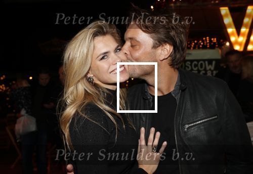 Amsterdam 22 december 2018
Opening van winter Rai in de Rai.
Nicolette v Dam met man Bas Smit