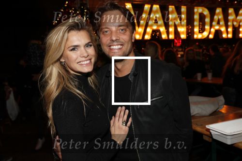 Amsterdam 22 december 2018
Opening van winter Rai in de Rai.
Nicolette v Dam met man Bas Smit