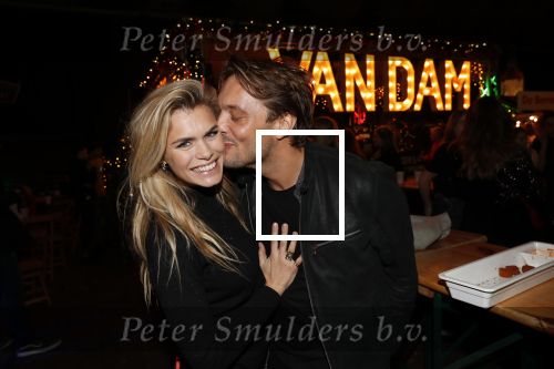 Amsterdam 22 december 2018
Opening van winter Rai in de Rai.
Nicolette v Dam met man Bas Smit