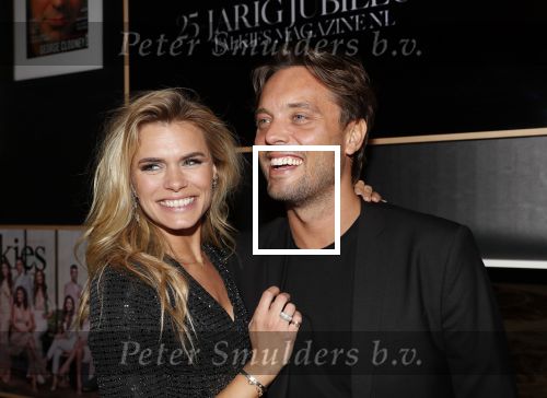 Amsterdam 24 januari 2019
25 jaar Talkies in het Okura Hotel. Nicolette v Dam en Bas Smit