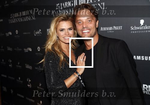Amsterdam 24 januari 2019
25 jaar Talkies in het Okura Hotel. Nicolette v Dam en Bas Smit