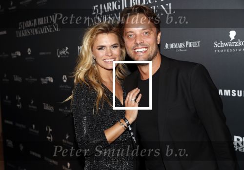 Amsterdam 24 januari 2019
25 jaar Talkies in het Okura Hotel. Nicolette v Dam en Bas Smit