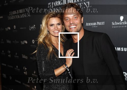 Amsterdam 24 januari 2019
25 jaar Talkies in het Okura Hotel. Nicolette v Dam en Bas Smit