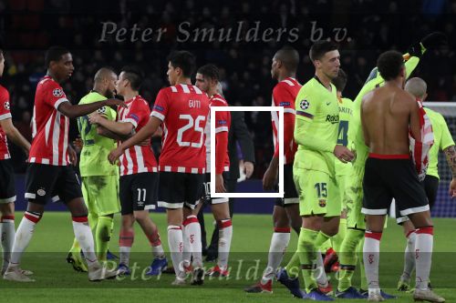 Eindhoven, 28 November 2018
Champions Leaguewedstrijd PSV-FC Barcelona, eindstand 1-2