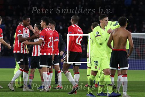 Eindhoven, 28 November 2018
Champions Leaguewedstrijd PSV-FC Barcelona, eindstand 1-2