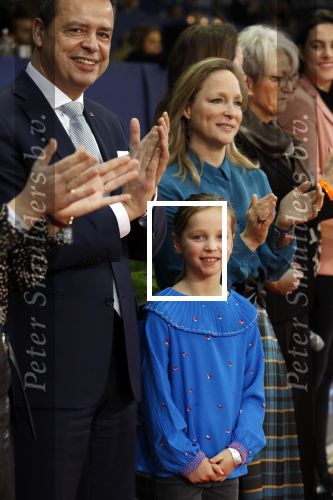 Amsterdam 27 januari 2019
Jumpin Amsterdam met de koninklijke gasten Koning Willem Alexander Prinses Amalia Prinses Irene Prinses Margarita haar man Tjalling ten Cate en hun dochters Julia en Paola.