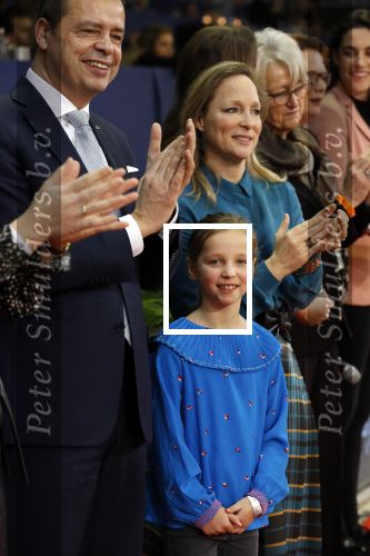 Amsterdam 27 januari 2019
Jumpin Amsterdam met de koninklijke gasten Koning Willem Alexander Prinses Amalia Prinses Irene Prinses Margarita haar man Tjalling ten Cate en hun dochters Julia en Paola.
