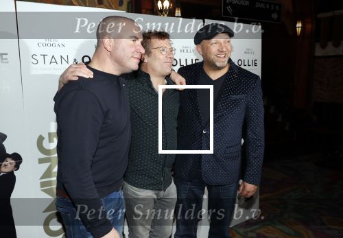 Amsterdam 7 januari 2018
Premiere Stan & Ollie in tuschinski. Patrick Lodiers Ruben v d Meer en Jeroen v Koningsbrugge