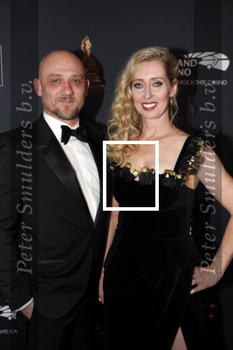 Amsterdam 23 januari 2019
Rode loper musical awards in de RAI. Plien v Bennekom met man