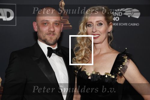 Amsterdam 23 januari 2019
Rode loper musical awards in de RAI. Plien v Bennekom met man