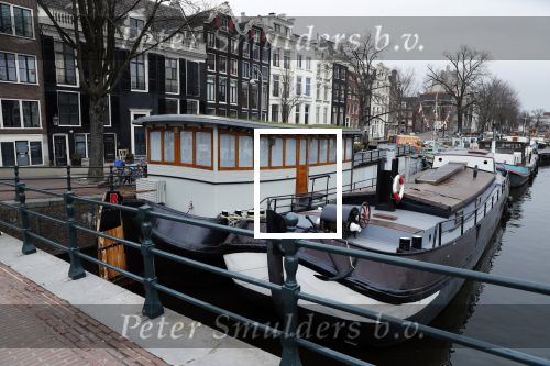 Amsterdam 10 januari 2019
Woonark en huis van Prins Bernhard jr en Prinses Annette.