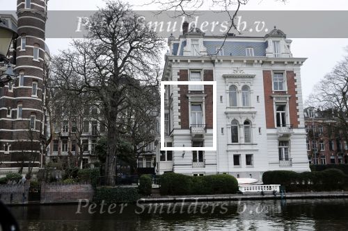 Amsterdam 10 januari 2019
Woonark en huis van Prins Bernhard jr en Prinses Annette.
