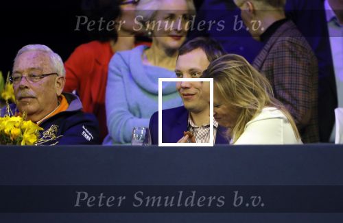 Amsterdam 25 januari 2019
Jumpin Amsterdam met de koninklijke gasten  Prinses Margarita haar man Tjalling ten Cate en hun dochters Julia en Paola.