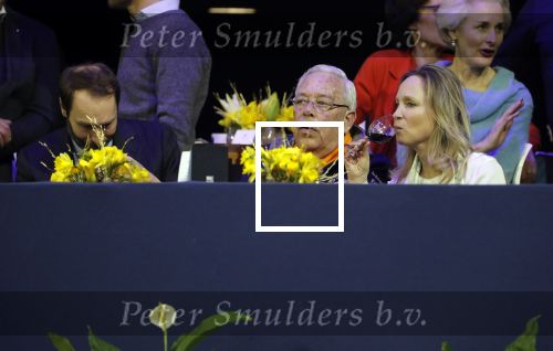 Amsterdam 25 januari 2019
Jumpin Amsterdam met de koninklijke gasten  Prinses Margarita haar man Tjalling ten Cate en hun dochters Julia en Paola.