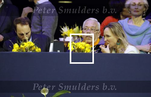 Amsterdam 25 januari 2019
Jumpin Amsterdam met de koninklijke gasten  Prinses Margarita haar man Tjalling ten Cate en hun dochters Julia en Paola.